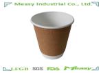 10oz Takeaway Double Wall Hot Paper Cups Made of Kraft Paper