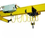 Wire Rope Sling Type Low Headroom Hoist , 10 Ton Workshop Single Girder Hoist
