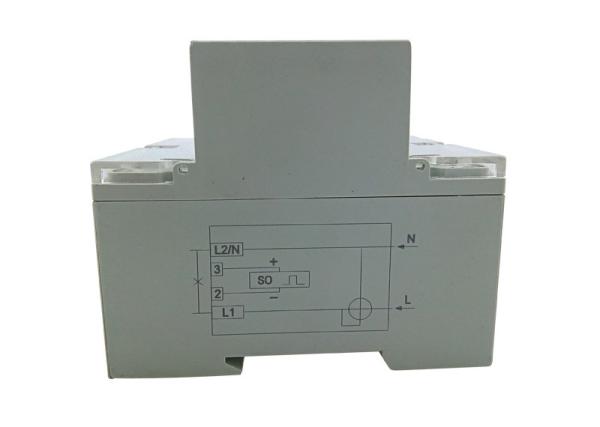 Electronic DIN Rail YEM011TG Single Phase Energy Meter Cyclometer Display 110V /