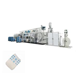 China High Speed Incontinence China Supplier Automatic Super Soft Baby Diaper Making Machine Factory factory