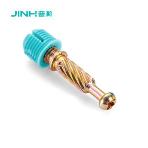 China Long Lasting Minifix Connecting Bolts 32mm Length For Dresser Furniture factory