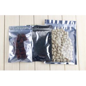 China Resealable Mylar Plastic Pouches Packaging Metalized Mylar Bag With Zipper factory