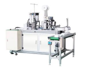 China Professional Disposable Face Mask Making Machine , Surgical Face Mask Equipment factory