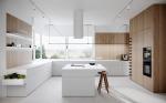 Wood kitchen cabinets furniture Modern Customize cuisine complete base cabinets