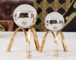 European Style wedding 240mm Crystal Ball Home Decor Statues