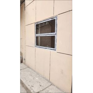 Flow Fireplace Proximity Folding Window Providing Controlled Ventilation During