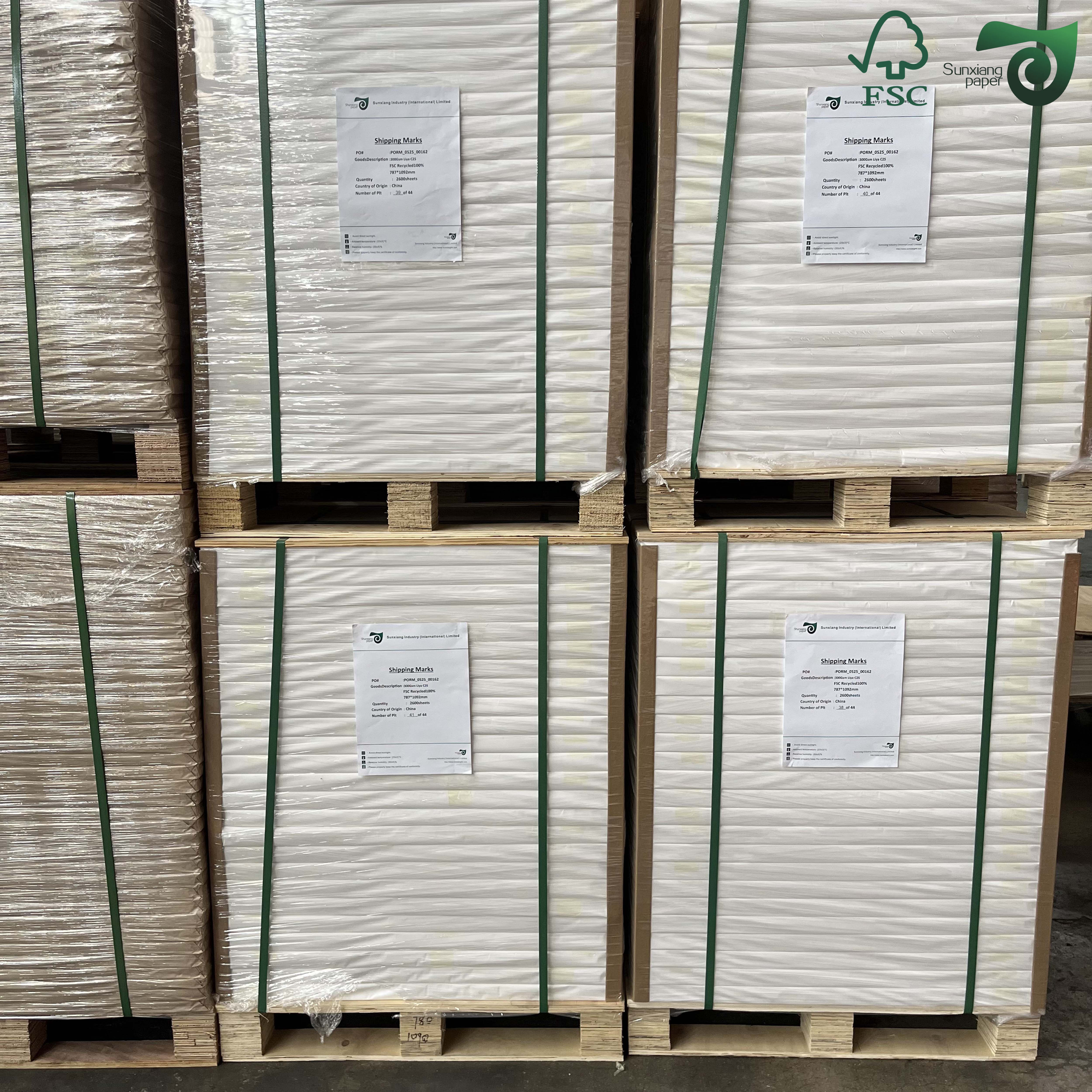 70gsm 75gsm Black Image Smooth CF CB Carbonless Paper 43cm 61cm A2 Copy Paper FSC