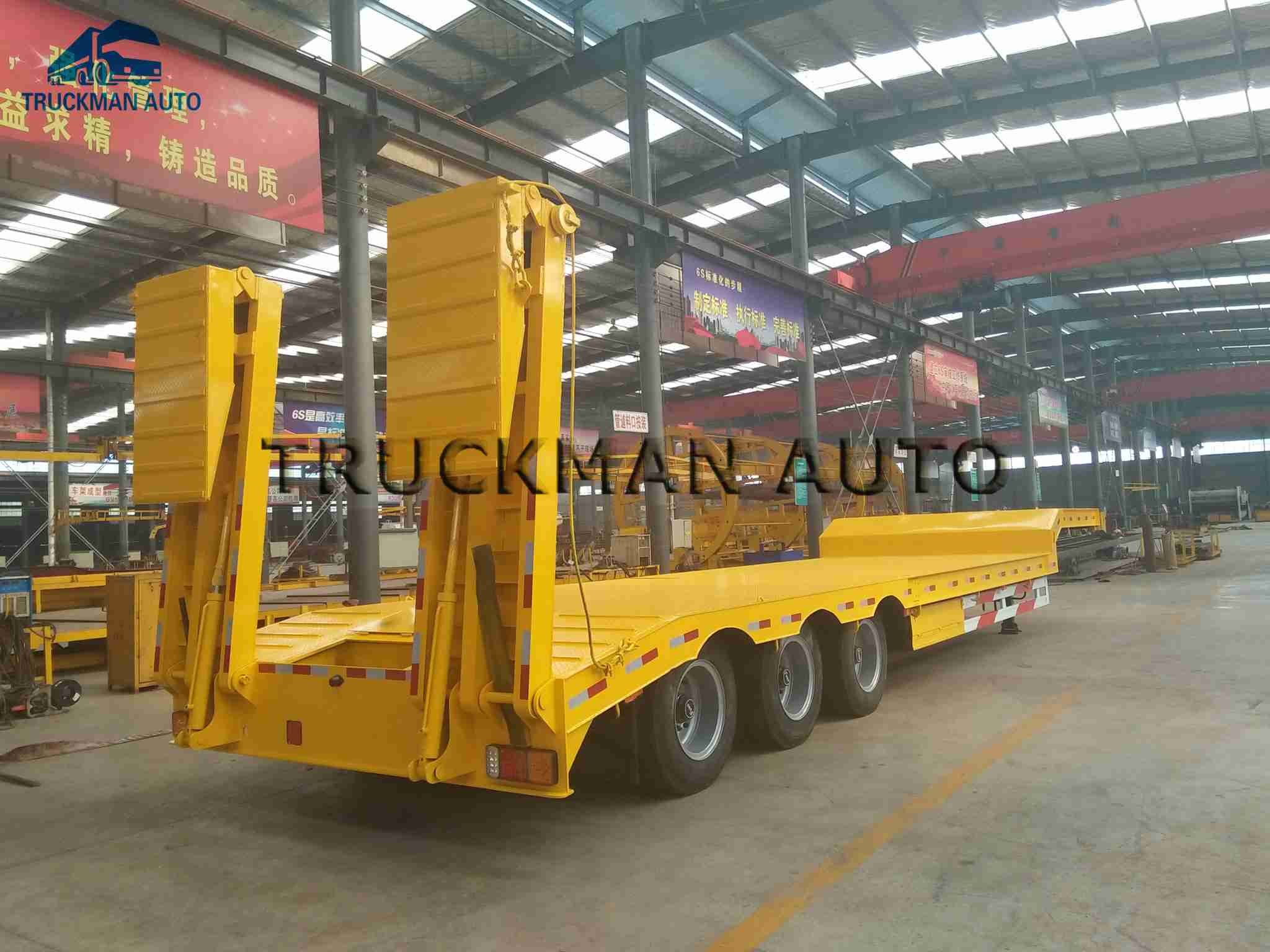 CTN Low Bed Semi Trailer