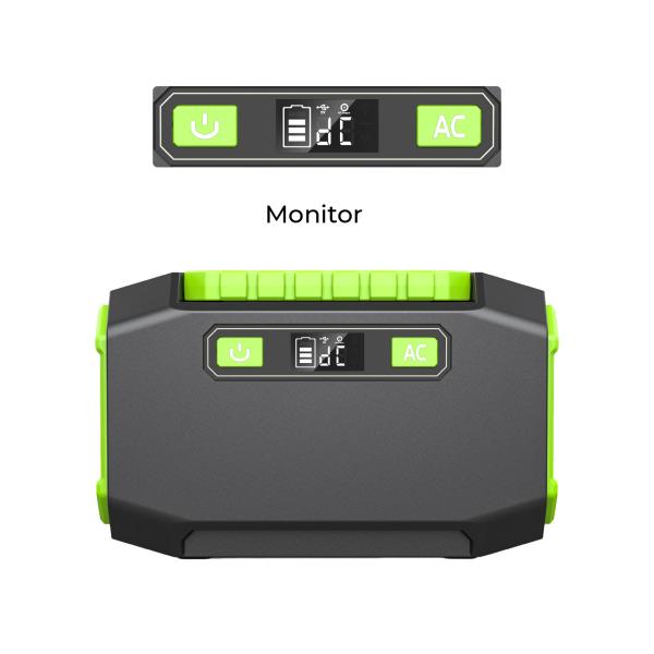 Outdoor Portable Lithium Battery Power Station 200W MPPT Controller Type
