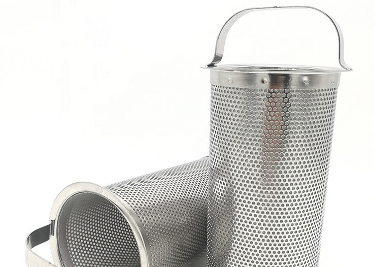 Slot 2mm 80% Wire Mesh Water Filter , Water Filter Basket For Kitchen