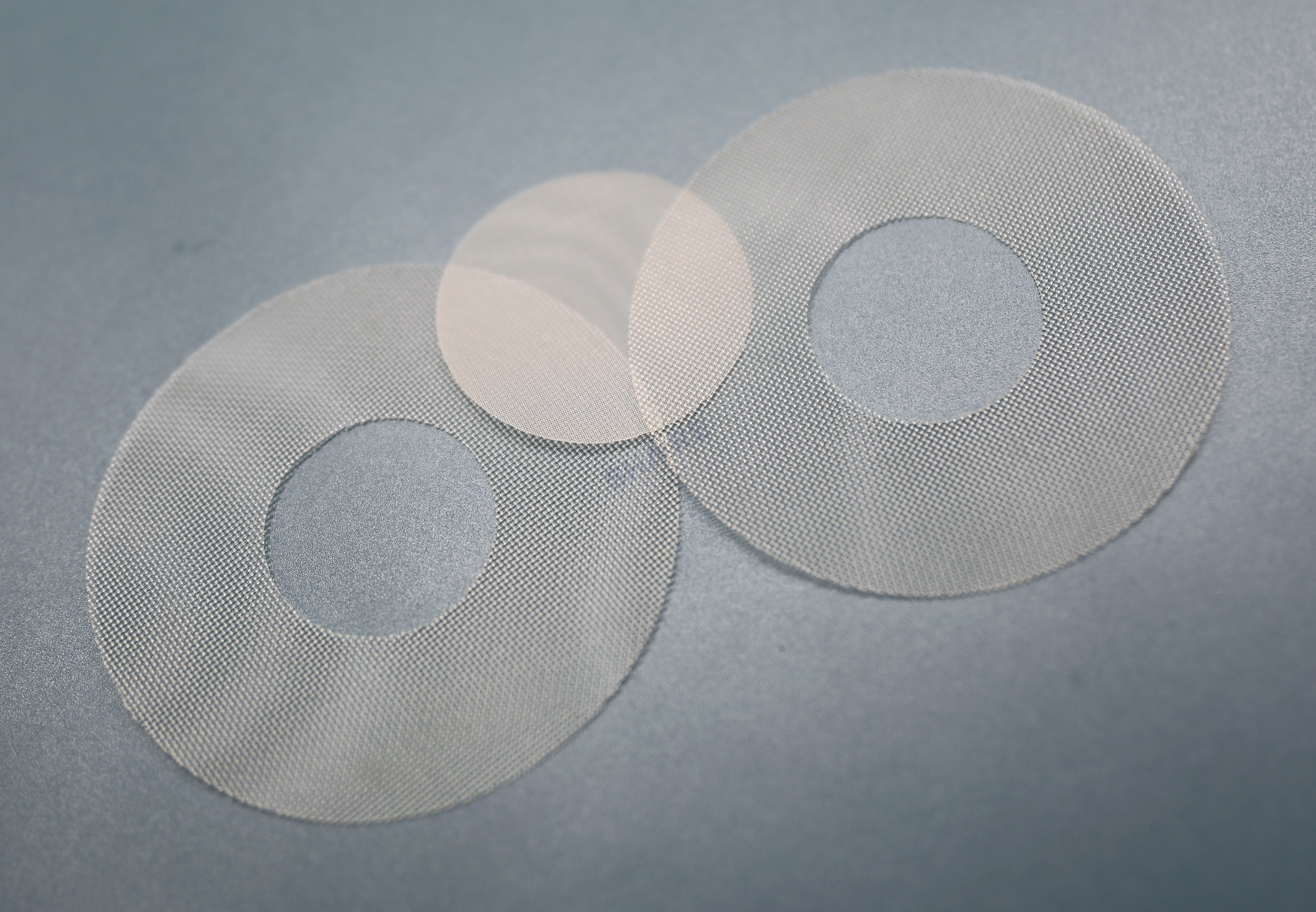 PET filter mesh shapes