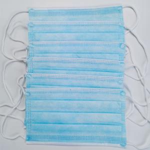China Light Weight Disposable Protective Mask With Alminium Strip Nose Bar Comfortable factory