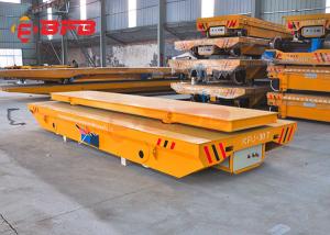 China Industry Field Powered Rail Transfer Trolley Remote Control AC 380V 2 Phase factory