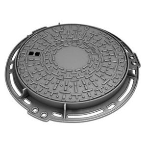China A15 Round DN300 Cast Iron Manhole Cover Road Round Ductile Manhole Cover factory