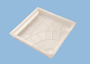 China Flower Suface Concrete Paver Forms , Concrete Path Forms Abrasion Resistance factory