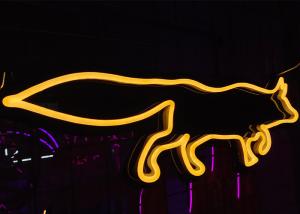 China Vasten wolf neon sign 14 Colors AU/ EU Plug 12VDC Acrylic Billboard lighting factory