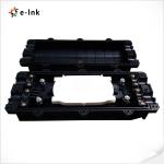 Horizontal Type Fiber Splice Enclosure (3 fiber cables in-out ports)