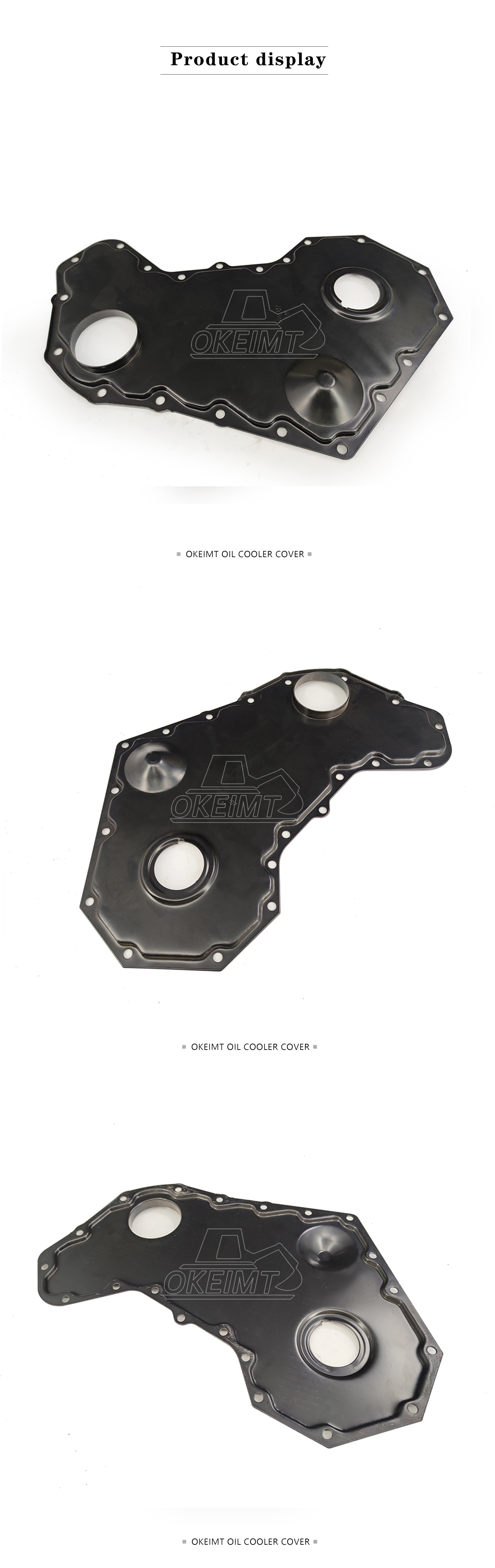 4BT 6BT Cummins Timing Cover 4991307 Irregular Shape Billet Aluminum