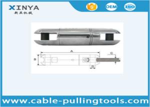China High Strength Light Weight Steel Rotating Electric Cable Connector With 13T Capacity factory