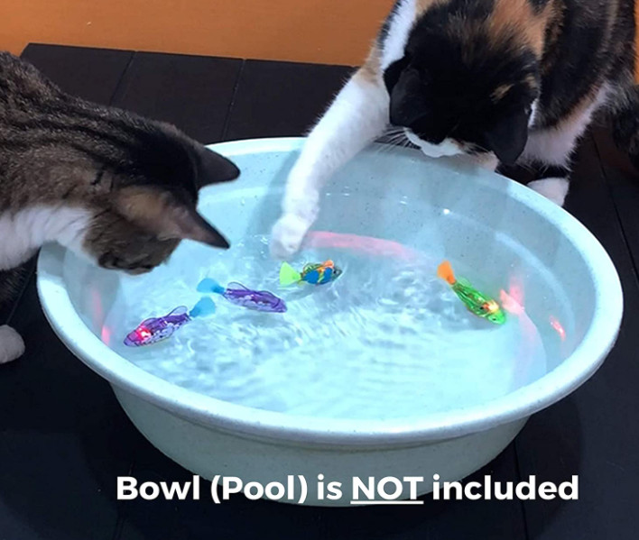Best led Light Cat Interactive Swimming Fish Toy For Cats
