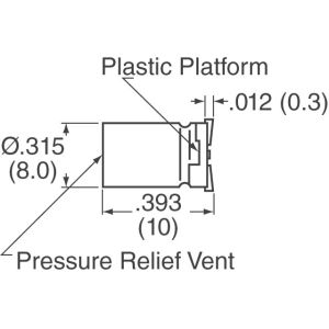 UUD1E221MNL1GS ALUMINUM ELECTROLYTIC CAPACITORS ethernet ferrite bead surface