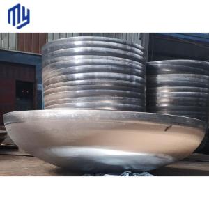 China Circle Head Torispherical Head for LPG Storage Tank Made of Stainless Steel Carbon Steel factory