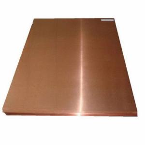 China 0.2mm 0.5mm 1mm 2mm 3mm Brass Copper Alloy Sheet Metal C11000 C110 C101 Jis H3250 factory