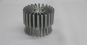 China Energy Saving Round Extruded Aluminum Heatsink OEM / ODM Available factory