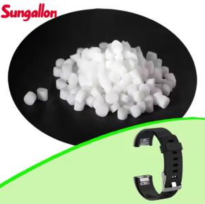 China Sungallon GP310 Thermoplastic Elastomer TPE Granules for injection Molding Premium Watch Bands factory