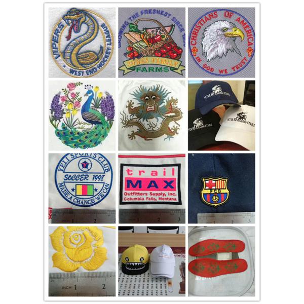 6 Head Flat Computerized T-Shirt Sewing Embroidery Machine