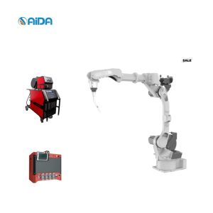China 6 Axis Welding Robot Station With Advanced Vision System And 210kg Payload on sale
