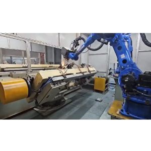 China Smart Robotic Laser Welding System with Pallet Changer for Non-Stop Production factory