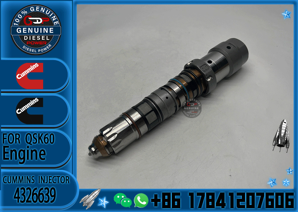 Common Rail Fuel Injector 4326639 4326780 4326781 4010029 For Cummins Q23 Q60 Engine Injector