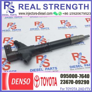 Diesel Common Rail Injector 095000-7640 for TOYOTA 2AD-FTV 23670-0R170 23670