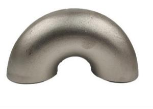 China 304 Stainless Steel Seamless Pipe Fittings Grade 90 Deg Welding Bend Elbow factory