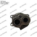 Oil pump 6D125 PC400-3 flat 6150-51-1004