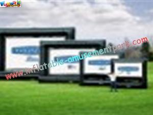 China OEM Outside Wide Inflatable Movie Screen projection Display, Outdoor Large Screen factory
