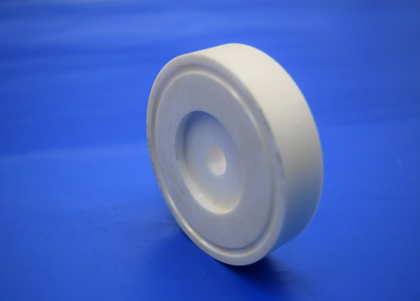 Customized 97% Alumina Large Ceramic Disk / Al2o3 Bunner Plates