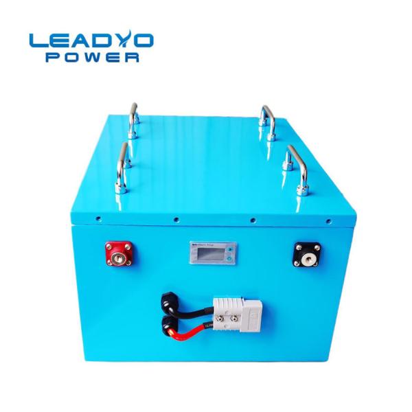 Rechargeable 48V Lifepo4 Battery 100Ah High Temperature Protection For Solar