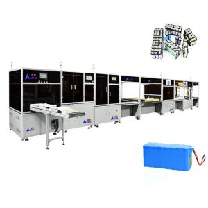 China Lithium Battery Welder Machine For Battery Cell Pack Automatic Multi-Functional 18650 Battery Assembly Line factory