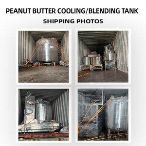 Customized Processing Capacity Heating And Insulation Mixing Tank Peanut Butter