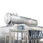 Full Automatic 2 Nozzle Daily Chemical Liquid Detergent Tracking Filling Machine