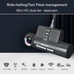 Network Video Recorder Dash Camera For Taxi 2channals 1080p Resolution