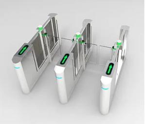 China Automatic Metal Turnstile Access Control System For Metro Station factory