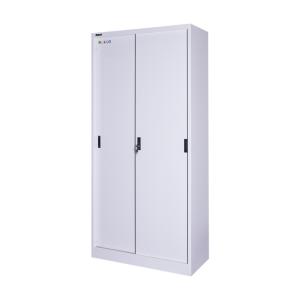 China Steel Sliding Door File Cabinet Metal Book Rack Cabinet factory