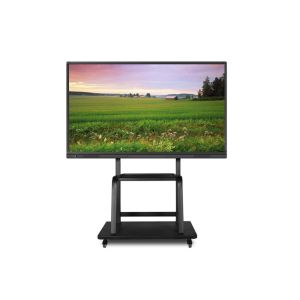 China Free Stand LCD Digital Signage Interactive Whiteboard With Safely Locking System Function factory