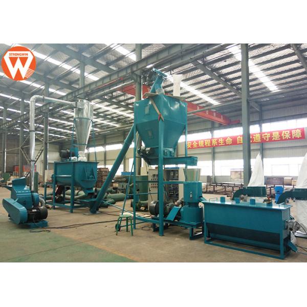 Customized Chicken Feed Production Equipment , Individual Cattle Feed Processing