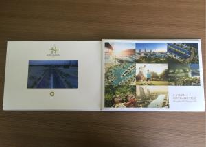 China Hard Cover Digital Video Visiting Card Video Brochure Business Card factory