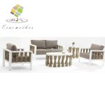 Outdoor Furniture Lounge Patio Garden Sofa Set Aluminum Modern Design for