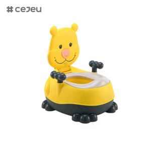 China CJ-NT-106 Baby Potty Training Toilet Seat Comfortable Backrest Cartoon Pots Portable Baby Pot For Children Potty Toilet Bedpan factory